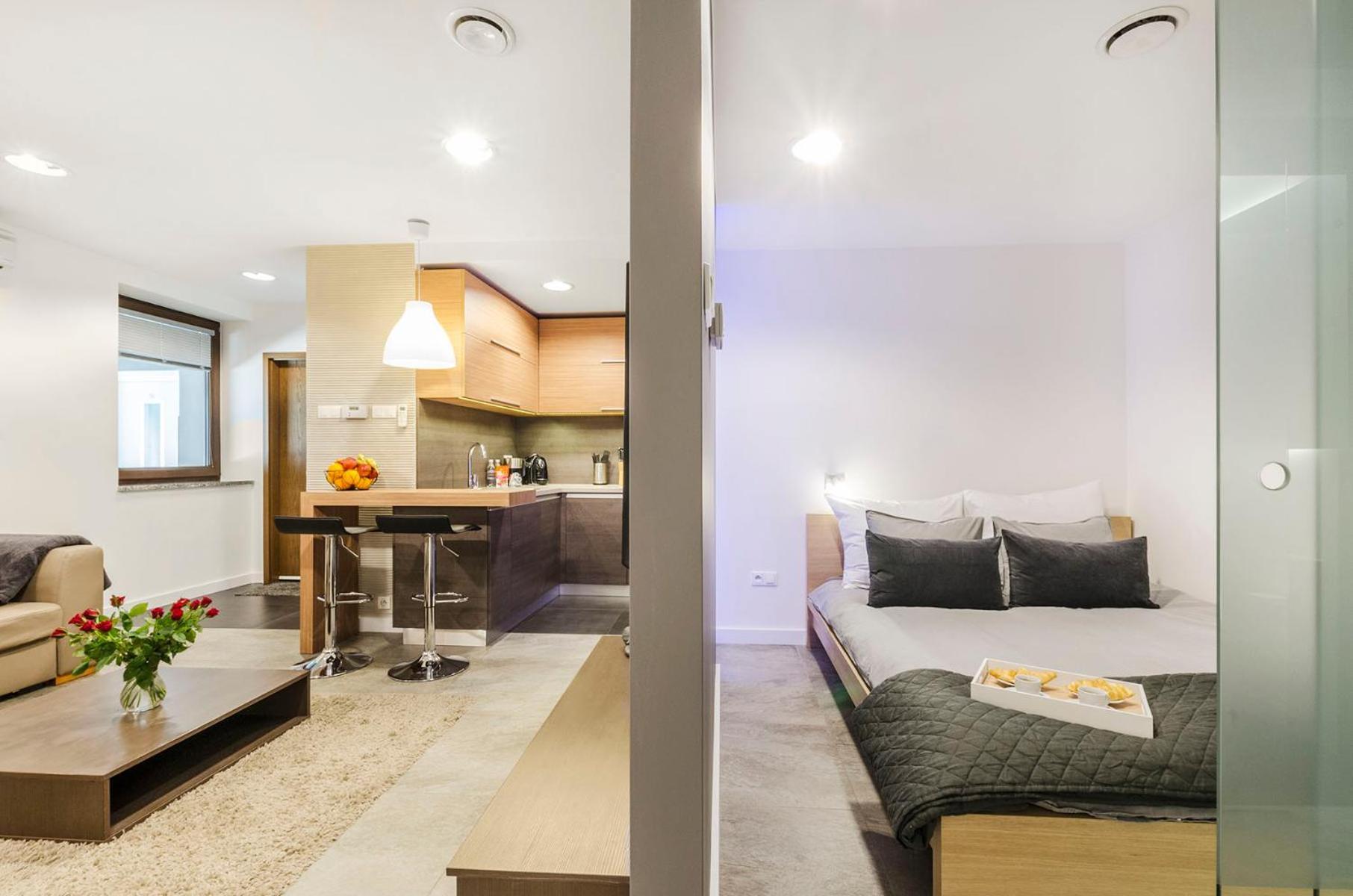 Lupoapartments Kosynierow Klimatyzacja Dostep Na Kod วูดช์ ห้อง รูปภาพ